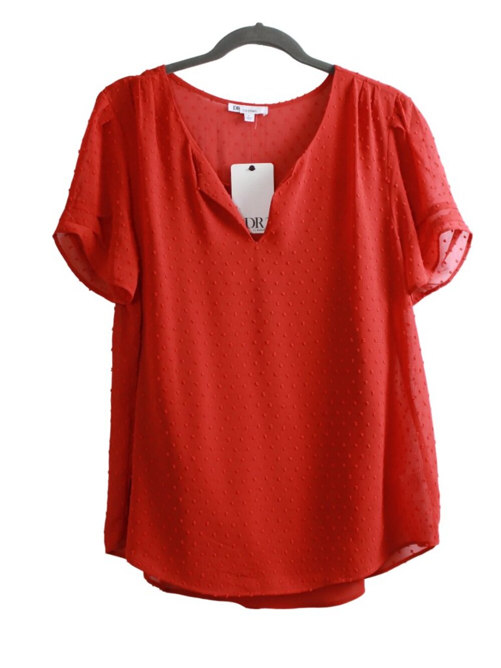 DR2 Swiss Dot Camisole Blouse Set